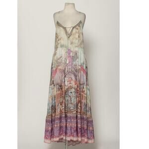 Camilla Electron Libres Silk Maxi Dress XL CURRENT